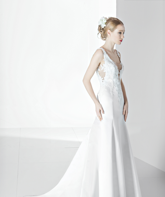 abito da sposa L362